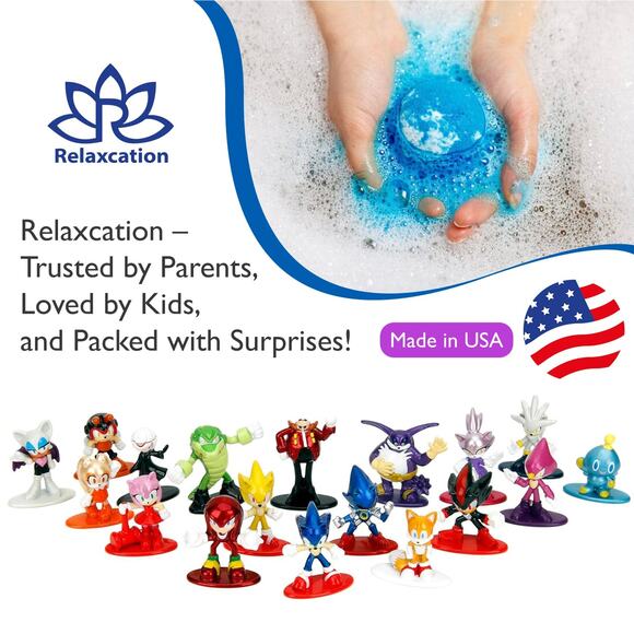 Bath Bombs for Kids with SONIC Toys Inside - Picture 7 of 7